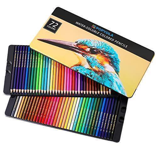 Best Place To buy Colored Pencils, 72 Colored Professional Watercolor  Pencils for Kids, Art Supplies for